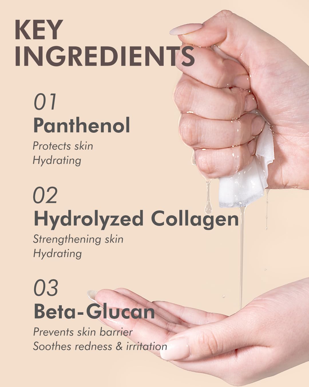 Deram Vitamin Collagen Essence Face Mask Sheet 23g Pack of 10