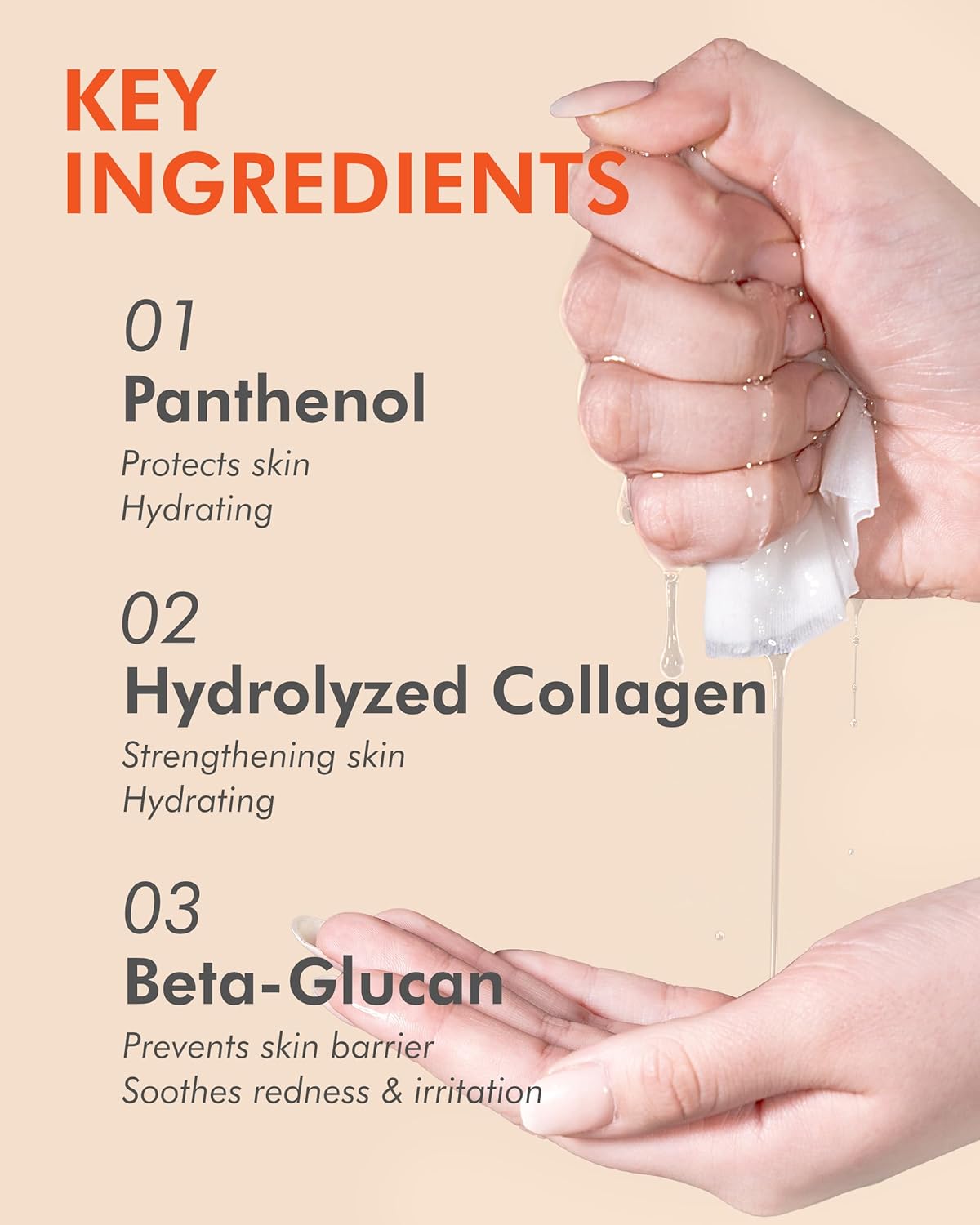DERMAL Q10 Collagen Essence Facial Mask Sheet 23g Pack of 10
