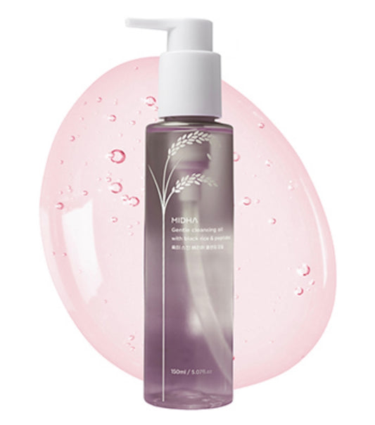 MIDHA Gentle Cleansing Oil With black rice & peptides