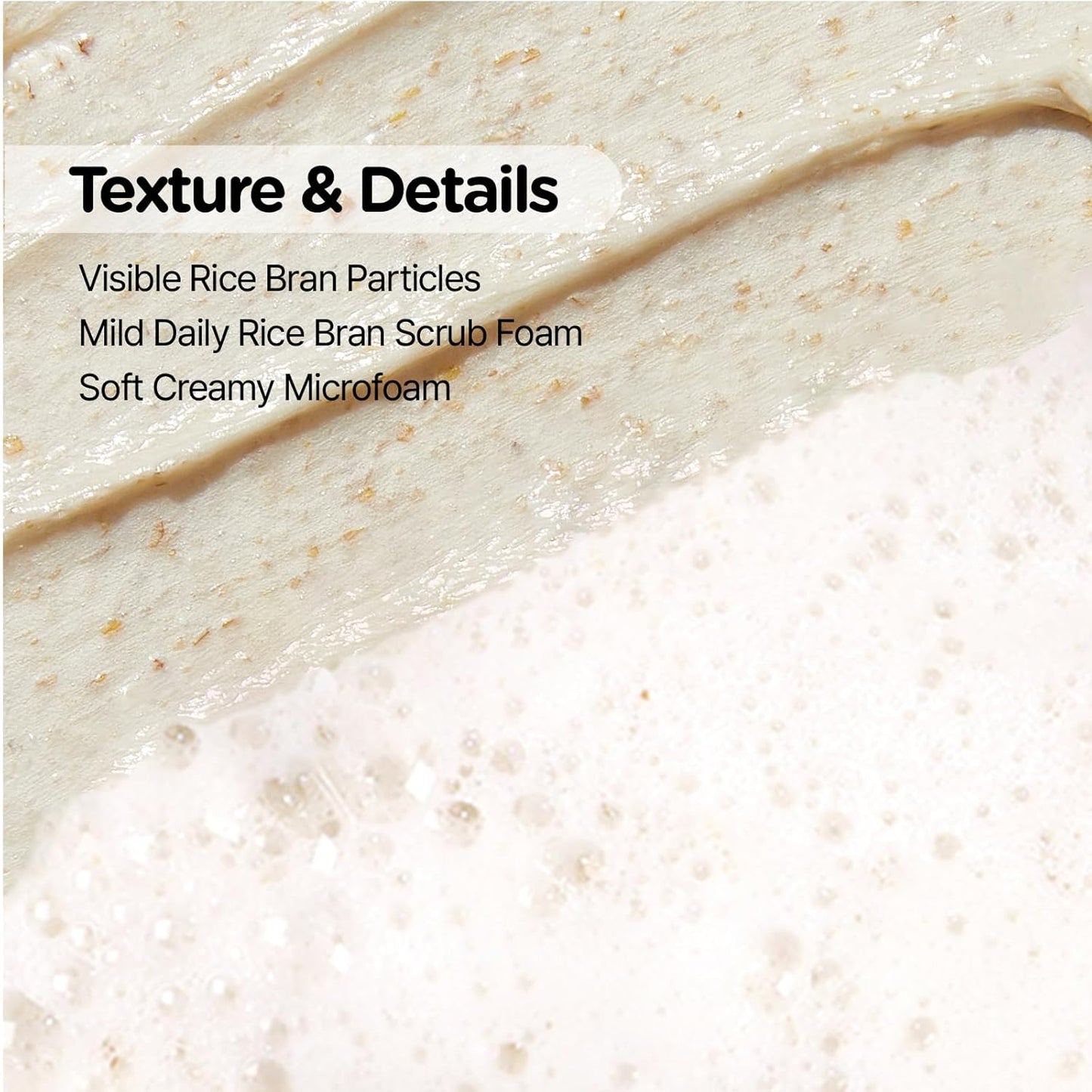 MIDHA RICE BRAN SCRUB FOAM 5.07fl.oz/150ml