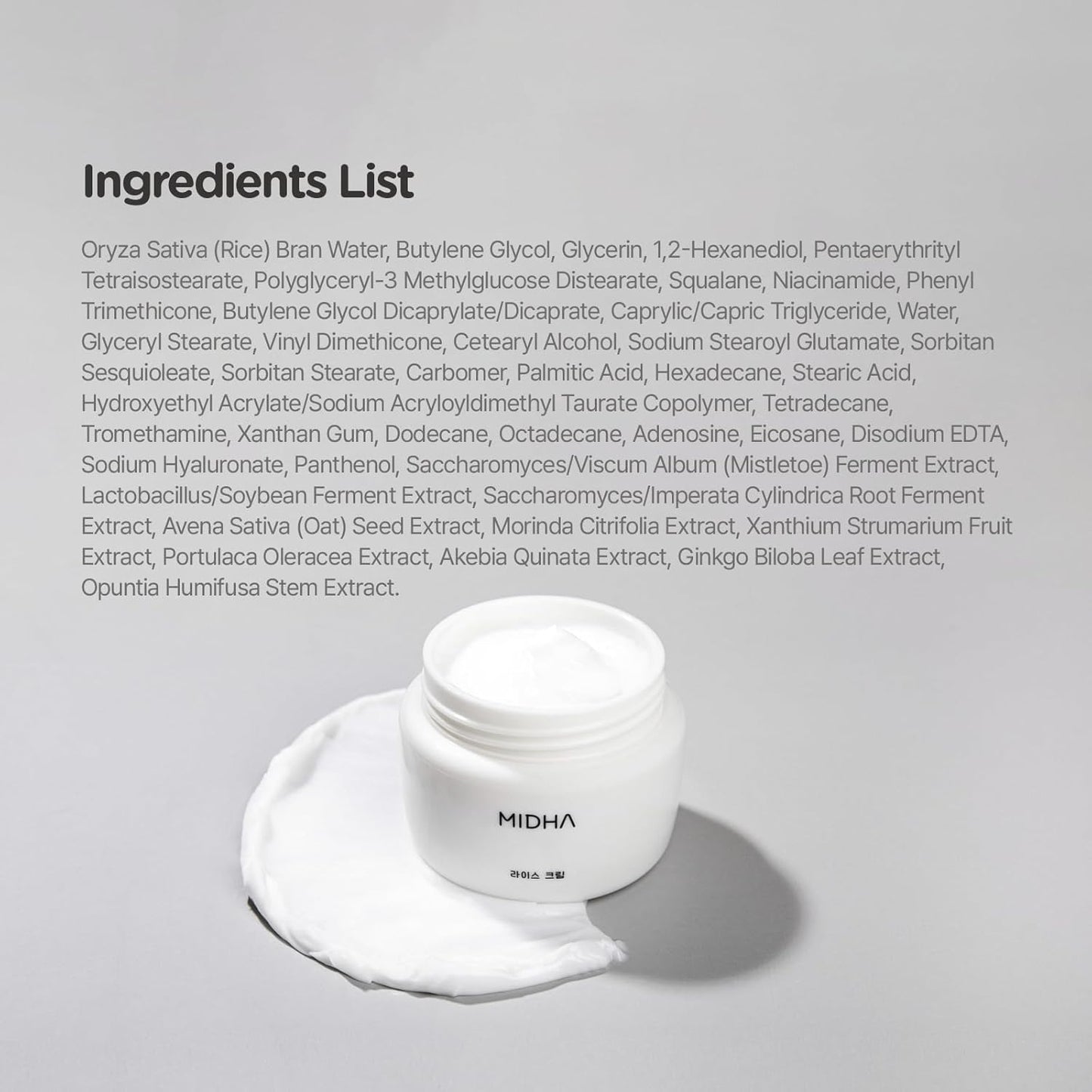 MIDHA Rice Cream 1.69fl.oz/50ml