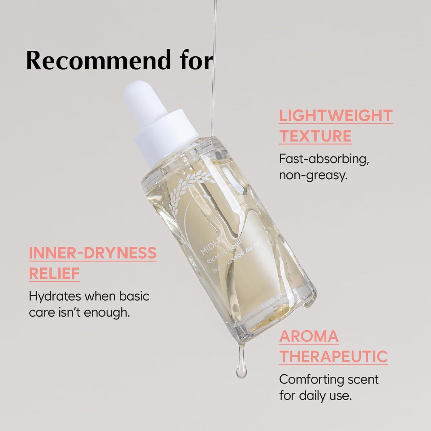 MIDHA Rice Facial Oil 30ml
