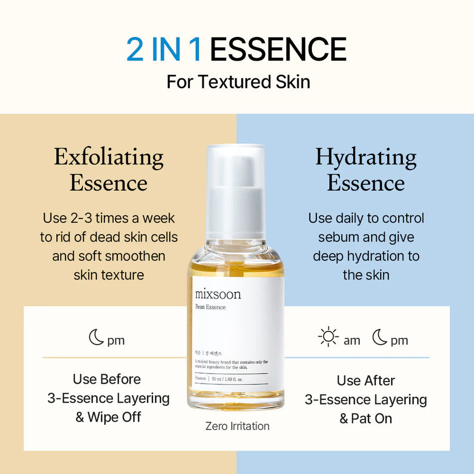 mixsoon Bean Essence Unisex- 50ml