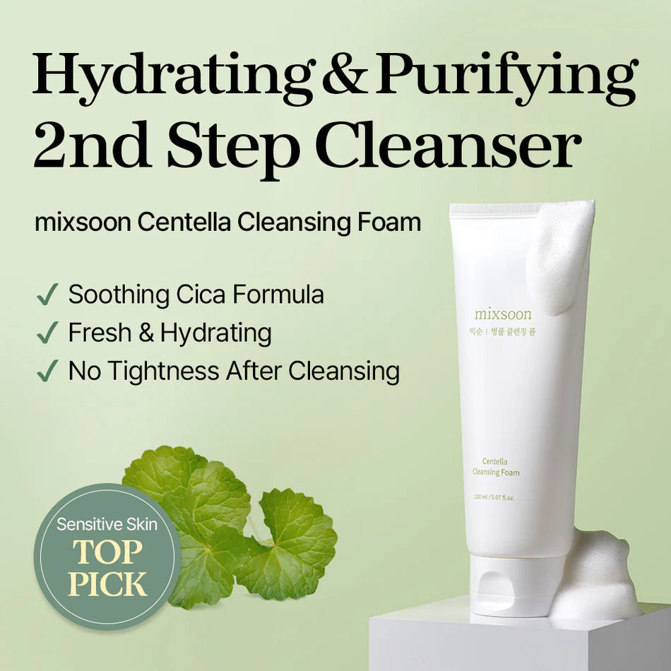 mixsoon Centella Cleansing Foam-150ml