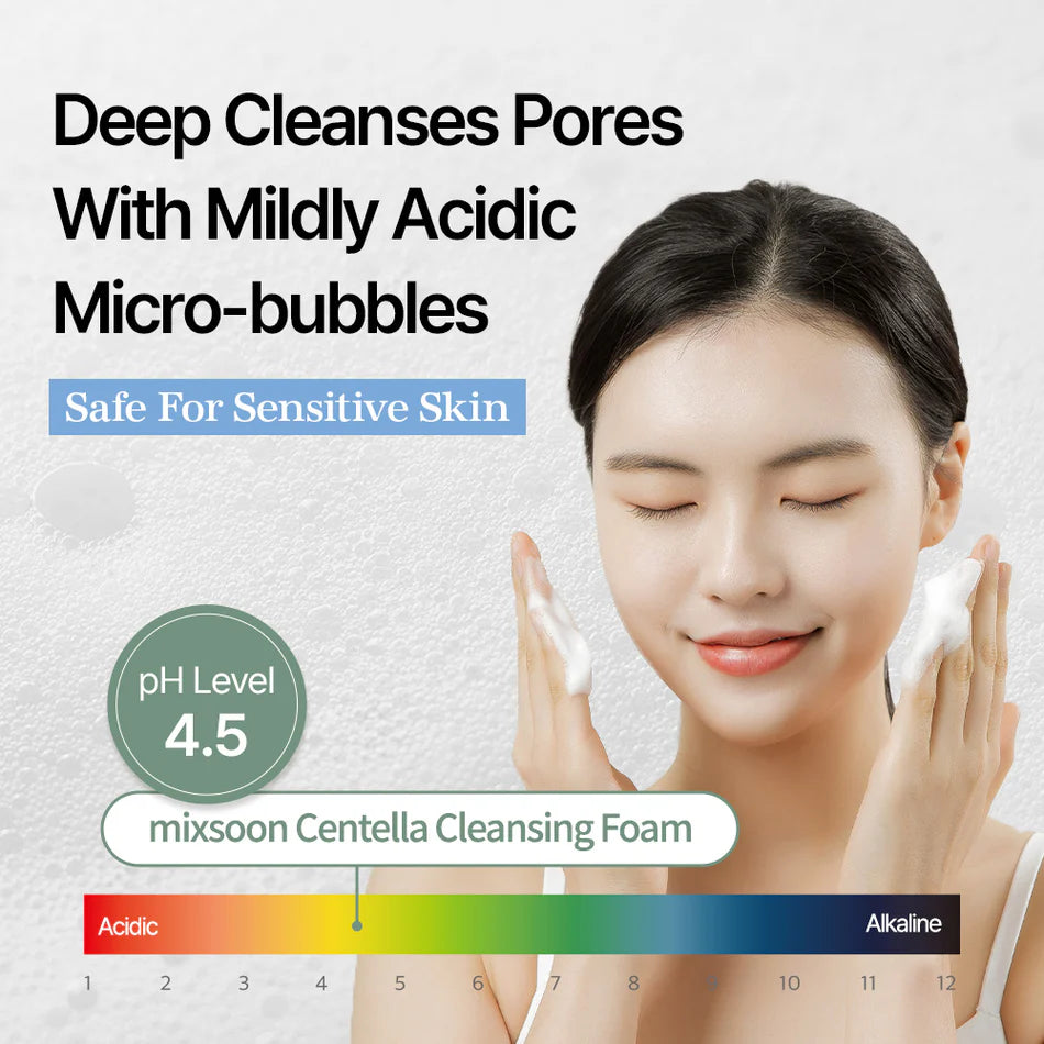 mixsoon Centella Cleansing Foam-150ml