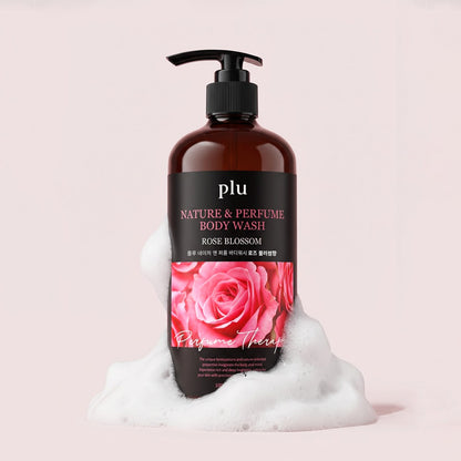 Plu Nature and Perfume Body Wash Rose Blossom 1000g
