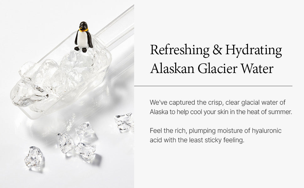 mixsoon Glacier Water Hyaluronic Acid Serum - Non-greasy Hydration Booster, Firming Facial Serum For Radiant, Dewy Skin - Korean Serum for Glass Skin (10.14 fl.oz / 300ml)
