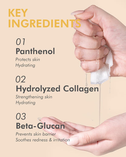 DERMAL Royal Jelly Collagen Essence Korean Facial Mask Sheet Pack of 10