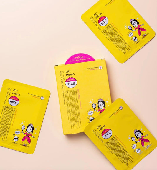 Rice Milk Hydro Glowing Sheet Mask 5ea 1Pack