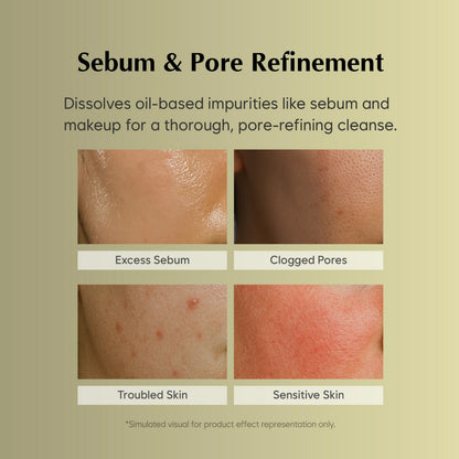 MIDHA Sebum Cleansing Oil With rice bran & tea tree