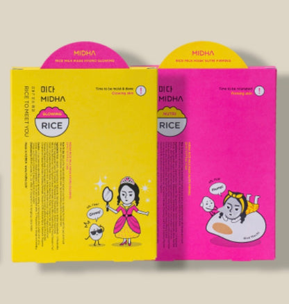 Rice Milk Hydro Glowing Sheet Mask 5ea 1Pack