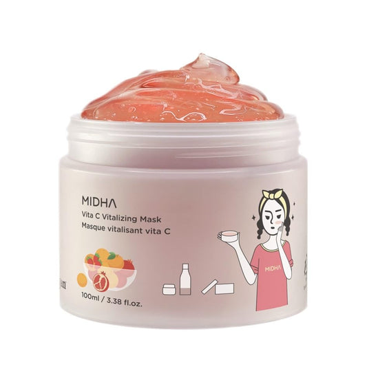 MIDHA Vita C Vitalizing Mask, Facial Wash-off mask 100ml
