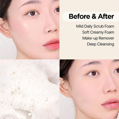 MIDHA RICE BRAN SCRUB FOAM 5.07fl.oz/150ml