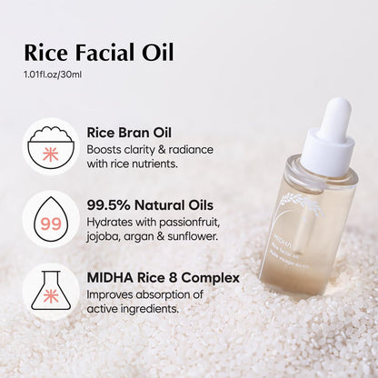 MIDHA Rice Facial Oil 30ml