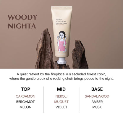 MIDHA Rice Hand Cream Set, 1.35fl.oz/40ml