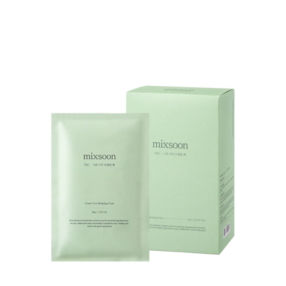 mixsoon Green Cica Modeling Face Mask 5ea