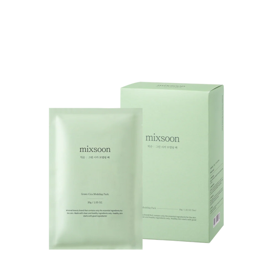 mixsoon Green Cica Modeling Face Mask 5ea