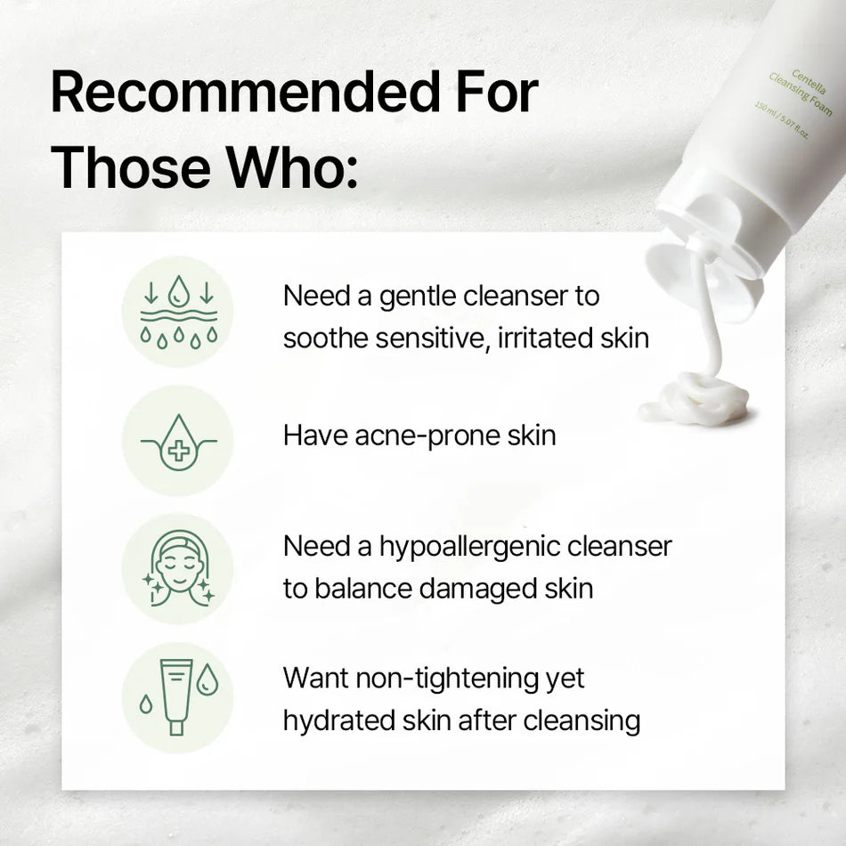 mixsoon Centella Cleansing Foam-150ml